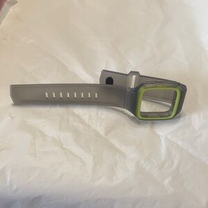 Fitbit Versa Watch Band Gray and Green Never Used